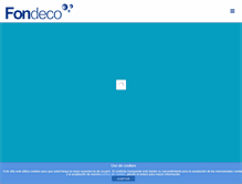 Tablet Screenshot of fondeco.net